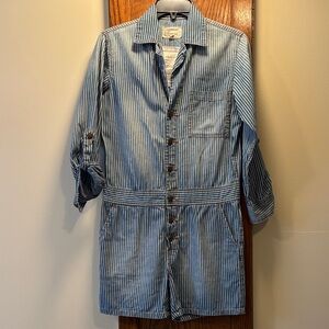 Current/Elliott Blue and White Striped One Piece - size 0